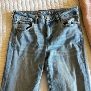 American Eagle Low Rise Flare Jeans